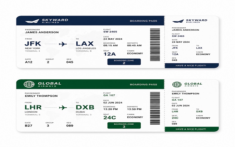 Fake Airlines Ticket Generator – Create Dummy Airline Tickets Instantly