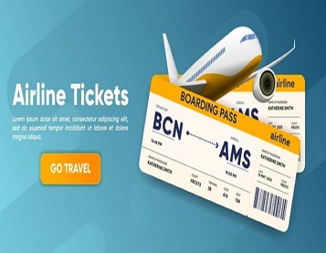 dummy flight ticket