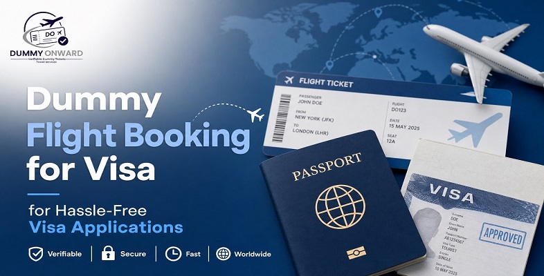 Dummy Flight Booking for Visa – A Smart Solution for Hassle-Free Visa Applications