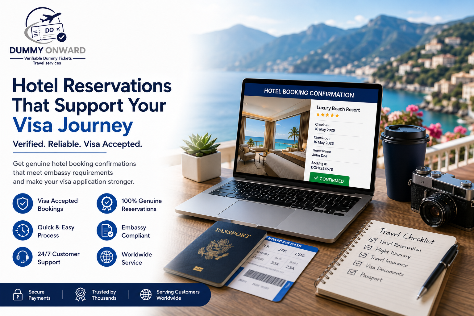 Hotel Reservation that Support Your Journey 