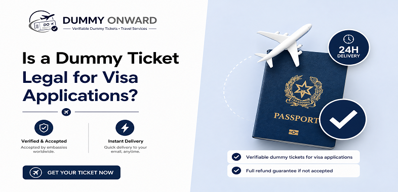 Dummy Ticket Legal for Visa Applications? Everything You Need to Know