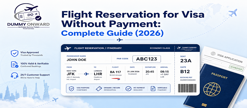 Flight Reservation for Visa Without Payment: Complete Guide (2026)