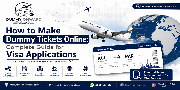 How to Make Dummy Tickets Online: Complete Guide for Visa Applications